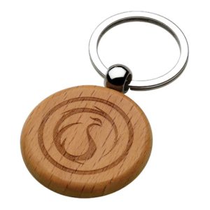 Bamboo Wooden Keychain